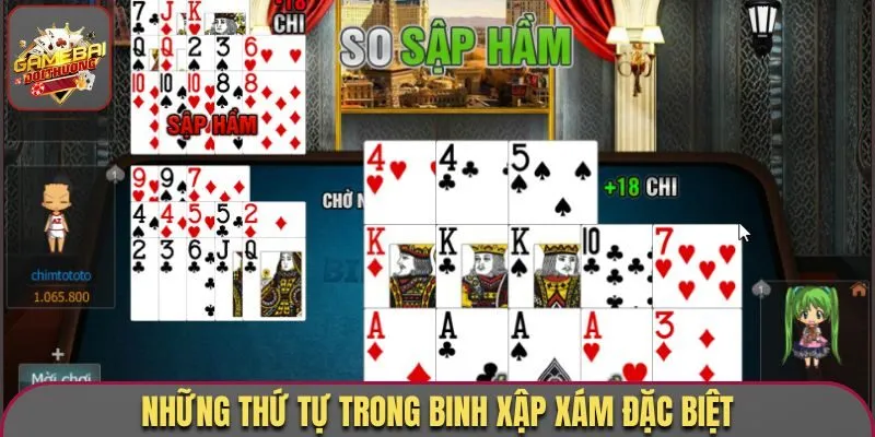 Các thứ tự trong binh xập xám đặc biệt mà bạn nên biết