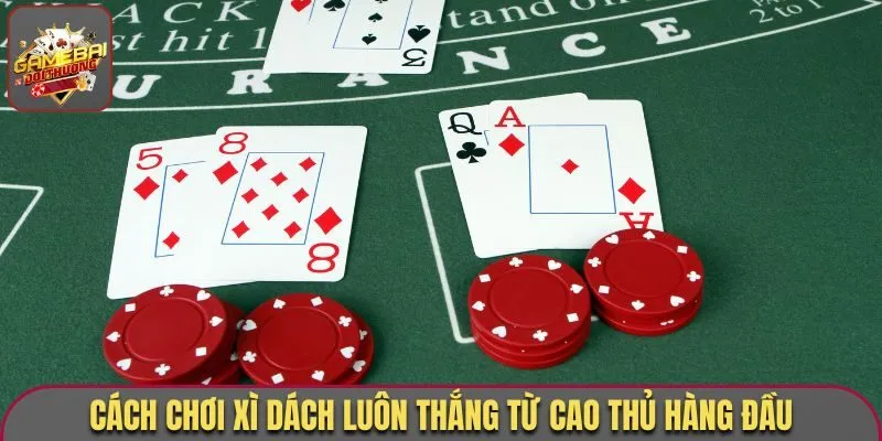 Cách chơi xì dách luôn thắng từ cao thủ hàng đầu