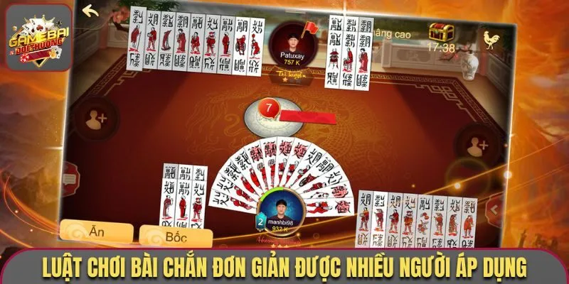 Luật chơi bài chắn đơn giản được nhiều người áp dụng